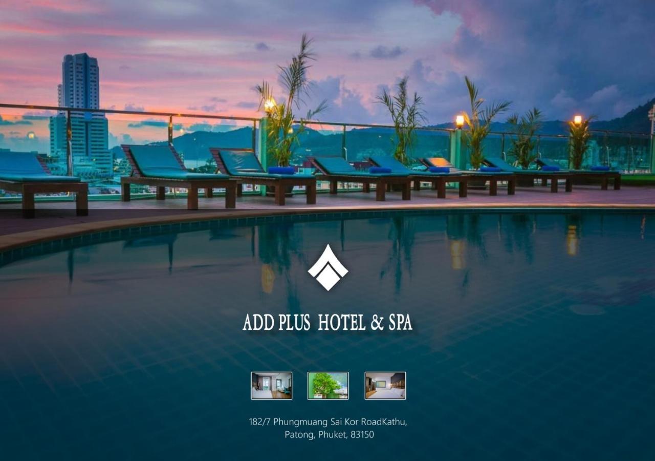 Add Plus Hotel&Spa Patong Extérieur photo